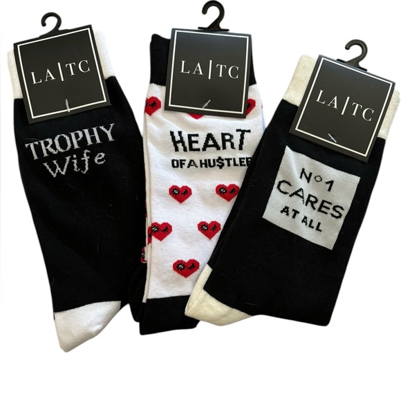 Urban Outfitters Accessories - ♥️SALE♥️ 3/1 Urban Outfitters Women's Novelty Socks Set of 3 Multicolor Mid Calf